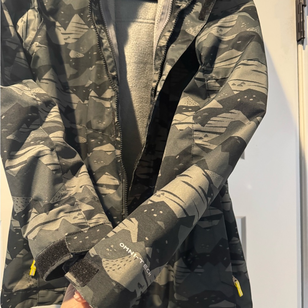 Columbia Youth Boys Camouflage Fleece Interchange Jacket - Picture 5 of 11